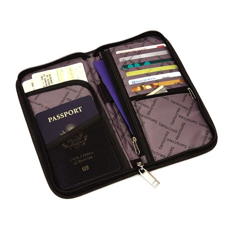 samsonite credit card rfid case|samsonite zip close travel wallet.